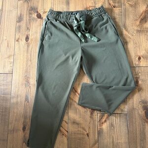 Dynamite Olive Drawstring Joggers